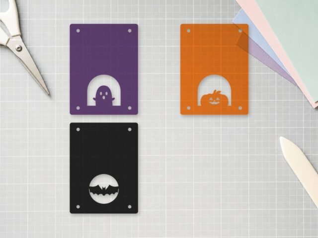 Halloween Treat Bag Toppers SVG (Fold-Over, Cardstock)