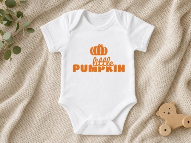Little Pumpkin SVG for Baby’s First Halloween